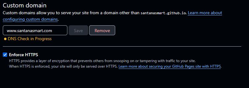 Cómo activar Enforce HTTPS en GitHub Pages